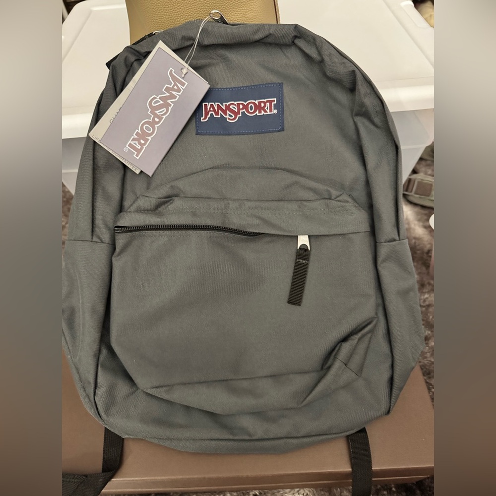 JanSport Gray Backpack NWT